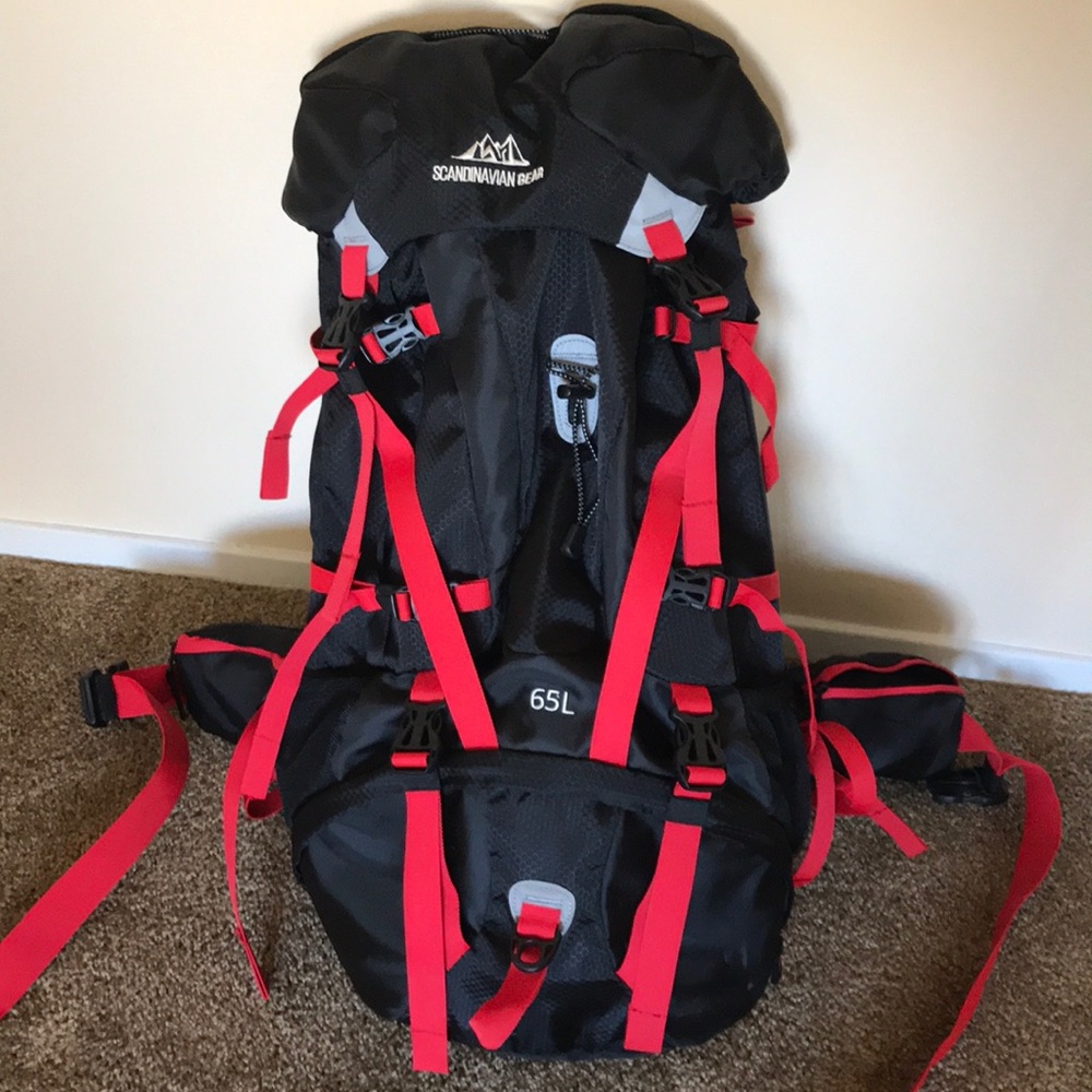65L backpacking pack